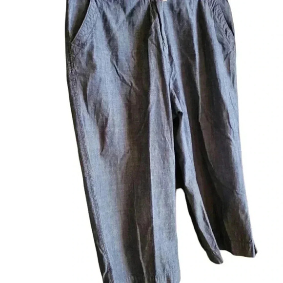 Penmans 100%cotton light weight Blue Denim  Capri Shorts size 18 - Picture 1 of 7